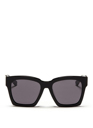 Main View - Click To Enlarge - BLANC & ECLARE - 'New York' acetate oversize square sunglasses