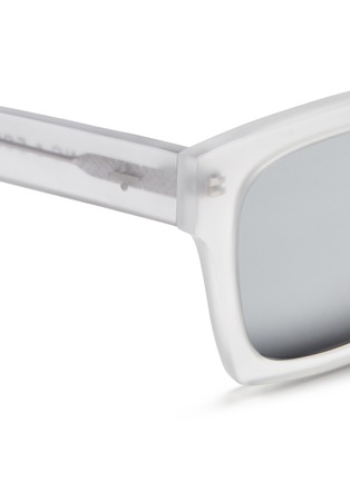 Detail View - Click To Enlarge - BLANC & ECLARE - 'New York' matte acetate oversize square sunglasses