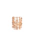 Main View - Click To Enlarge - DAUPHIN - Diamond 18k rose gold lattice ring