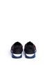 Back View - Click To Enlarge - MARNI - Tron check stretch knit slip-on sneakers
