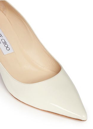 Detail View - Click To Enlarge - JIMMY CHOO - 'Aza' patent leather pumps