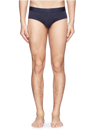 Main View - Click To Enlarge - SUNSPEL - Stretch cotton blend briefs