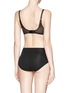 Back View - Click To Enlarge - SPANX BY SARA BLAKELY - Pillow Cup Lace Push-Up Plunge Bra