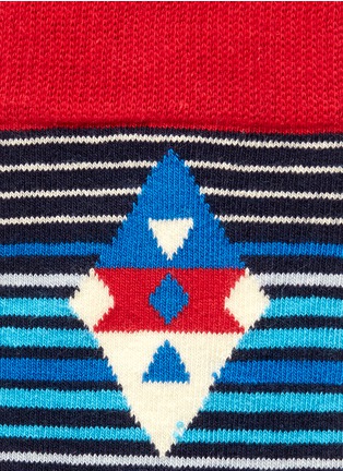 Detail View - Click To Enlarge - HAPPY SOCKS - Inca stripe socks
