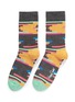 Main View - Click To Enlarge - HAPPY SOCKS - Stripe off socks