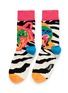 Main View - Click To Enlarge - HAPPY SOCKS - SPECIAL SPECIAL tiger gorilla socks