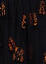 Detail View - Click To Enlarge - MSGM - Lace alphabet appliqué tulle skirt
