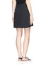 Back View - Click To Enlarge - MSGM - Tie wrap mini skirt
