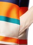 Detail View - Click To Enlarge - MSGM - Stripe one-shoulder dress