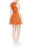 Back View - Click To Enlarge - MSGM - Prism robin print dress