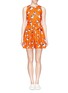 Main View - Click To Enlarge - MSGM - Prism robin print dress