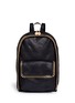 Main View - Click To Enlarge - STELLA MCCARTNEY - 'Falabella' shaggy deer chain backpack