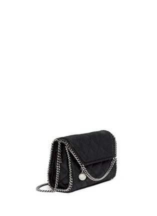 Front View - Click To Enlarge - STELLA MCCARTNEY - 'Falabella' mini quilted crossbody bag