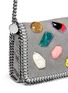 Detail View - Click To Enlarge - STELLA MCCARTNEY - 'Falabella' mini gemstone crossbody bag