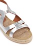 Detail View - Click To Enlarge - STELLA MCCARTNEY - 'Paloma' faux leather espadrille sandals