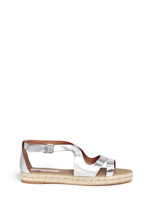 Main View - Click To Enlarge - STELLA MCCARTNEY - 'Paloma' faux leather espadrille sandals