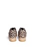 Back View - Click To Enlarge - STELLA MCCARTNEY - Leopard print mesh espadrille sneakers
