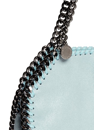 Detail View - Click To Enlarge - STELLA MCCARTNEY - 'Falabella' mini shaggy deer crossbody chain tote