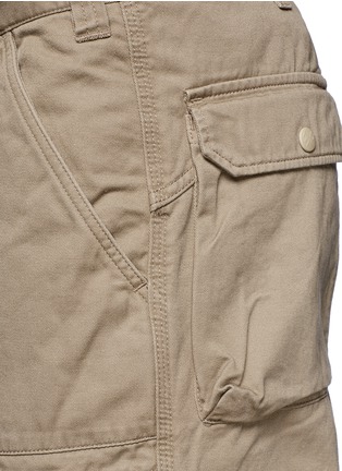 Detail View - Click To Enlarge - WHITE MOUNTAINEERING - Biker cotton chinos