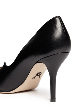 Detail View - Click To Enlarge - PAUL ANDREW - 'Kimura' wavy leather pumps