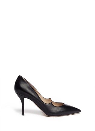 Main View - Click To Enlarge - PAUL ANDREW - 'Kimura' wavy leather pumps