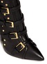 Detail View - Click To Enlarge - 73426 - 'Yvette' fringe stud leather boots