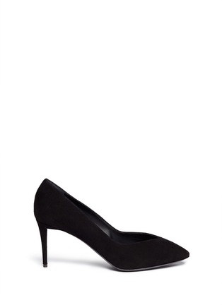 Main View - Click To Enlarge - 73426 - 'Olinda' V-throat suede pumps