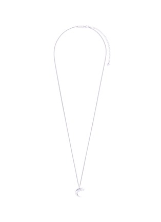 Main View - Click To Enlarge - TASAKI - Akoya pearl 18k white gold claw pendant necklace