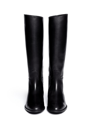 Figure View - Click To Enlarge - STUART WEITZMAN - 'Equine' leather riding boots