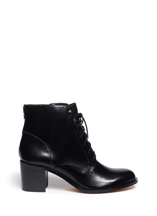 Main View - Click To Enlarge - SAM EDELMAN - 'Jardin' lace-up leather boots