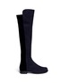 Main View - Click To Enlarge - STUART WEITZMAN - '5050' elastic back nappa leather boots