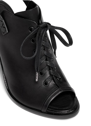 Detail View - Click To Enlarge - RAG & BONE - Trafford' slingback lace-up sandals