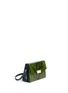Front View - Click To Enlarge - STELLA MCCARTNEY - Faux python leather crossbody bag 