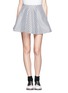 Front View - Click To Enlarge - OPENING CEREMONY - Esther floral jacquard flared skirt