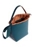 - MISCHA - 'Monogram' leather bucket bag
