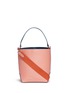 Main View - Click To Enlarge - MISCHA - 'Monogram' leather bucket bag
