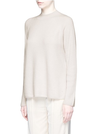 Front View - Click To Enlarge - VINCE - Mock neck cashmere sweater
