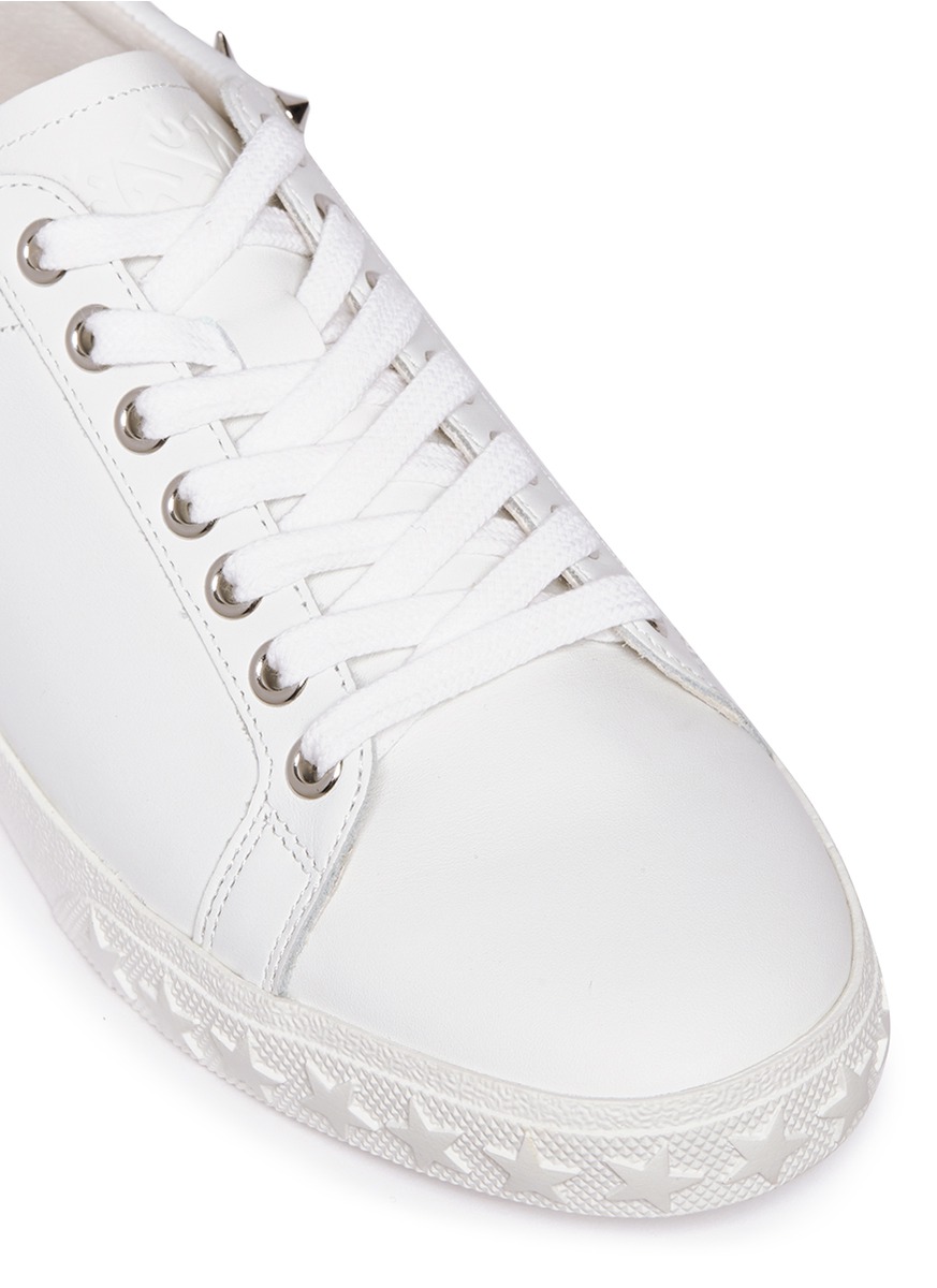 2 Stores In Stock: ASH 'Dazed' Star Stud Calfskin Leather Sneakers ...