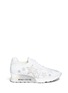 Main View - Click To Enlarge - ASH - 'Lucky Star' appliqué eyelet knit sneakers
