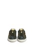 Front View - Click To Enlarge - ASH - 'Nak Arms' military patch jacquard sneakers