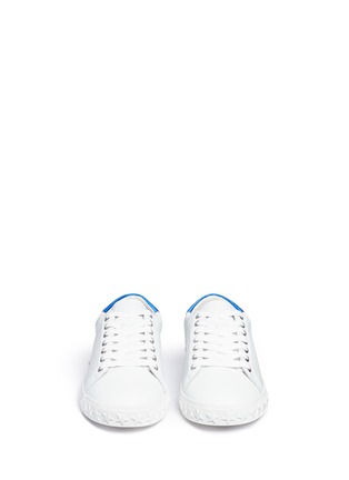 Front View - Click To Enlarge - ASH - 'Dazed Bis' contrast counter leather sneakers