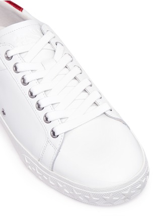 Detail View - Click To Enlarge - ASH - 'Dazed Bis' contrast counter leather sneakers
