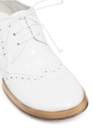 Detail View - Click To Enlarge - MARSÈLL - 'Listola' patent leather brogues