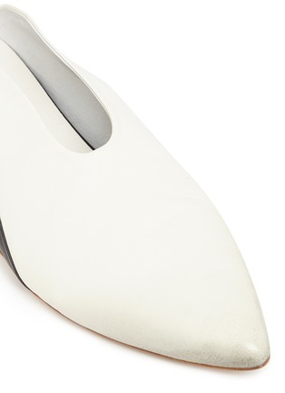 Detail View - Click To Enlarge - MARSÈLL - Colourblock leather slides