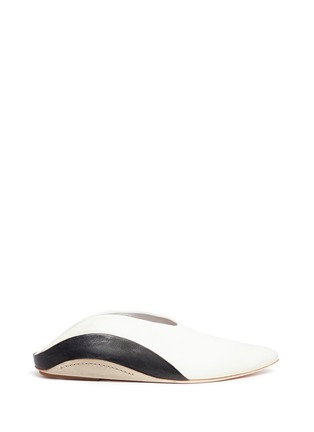 Main View - Click To Enlarge - MARSÈLL - Colourblock leather slides