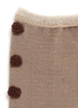 Detail View - Click To Enlarge - HANSEL FROM BASEL - Seam Dot crew socks
