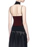 Back View - Click To Enlarge - MS MIN - Low back turtleneck knit top