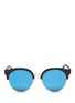 Main View - Click To Enlarge - SPEKTRE - 'Eroica' acetate round mirror sunglasses
