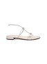 Main View - Click To Enlarge - STUART WEITZMAN - 'Tweety' strass ball strappy slingback sandals
