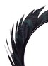 Detail View - Click To Enlarge - YUNOTME - 'Lisbeth' feather headband